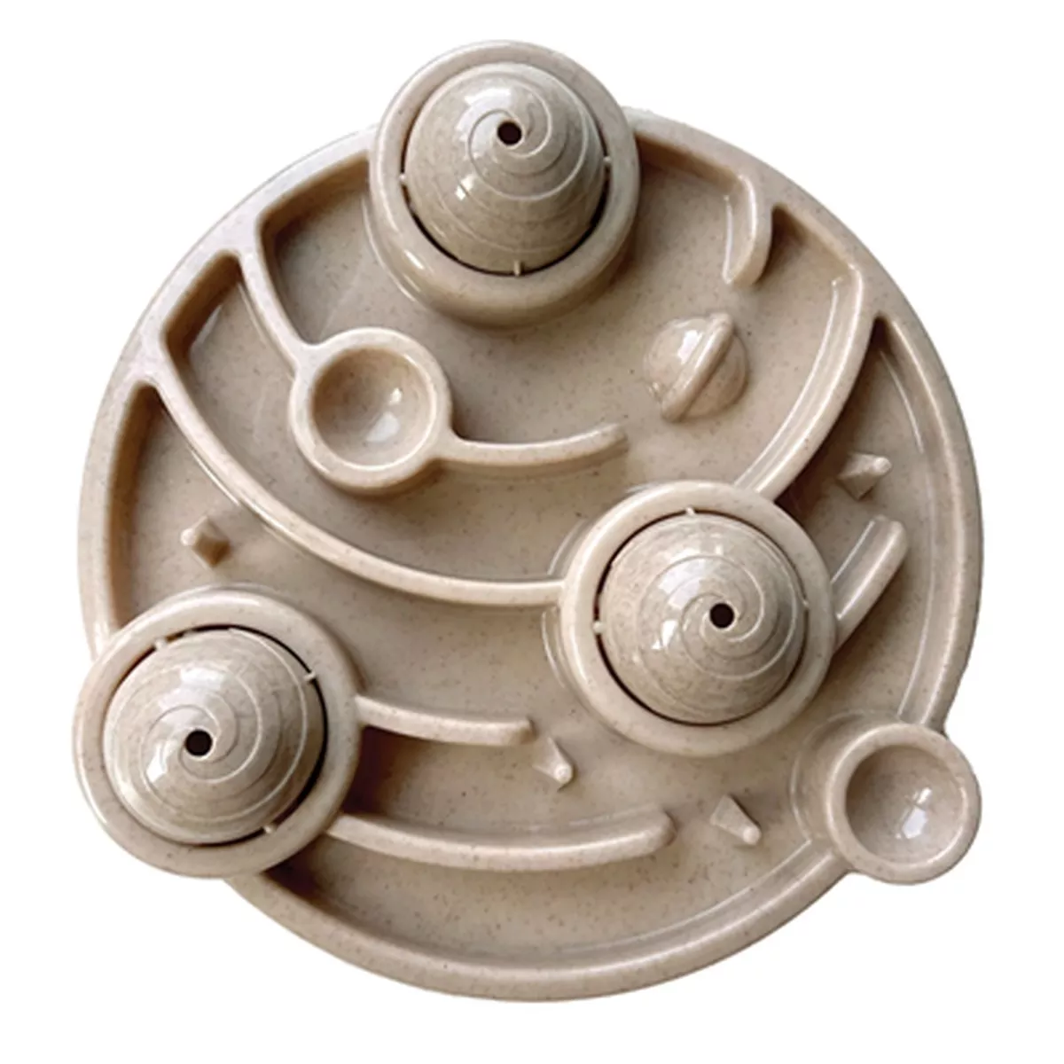 foufouBrands Orbit Interactive Slow Feeder Pet Bowl