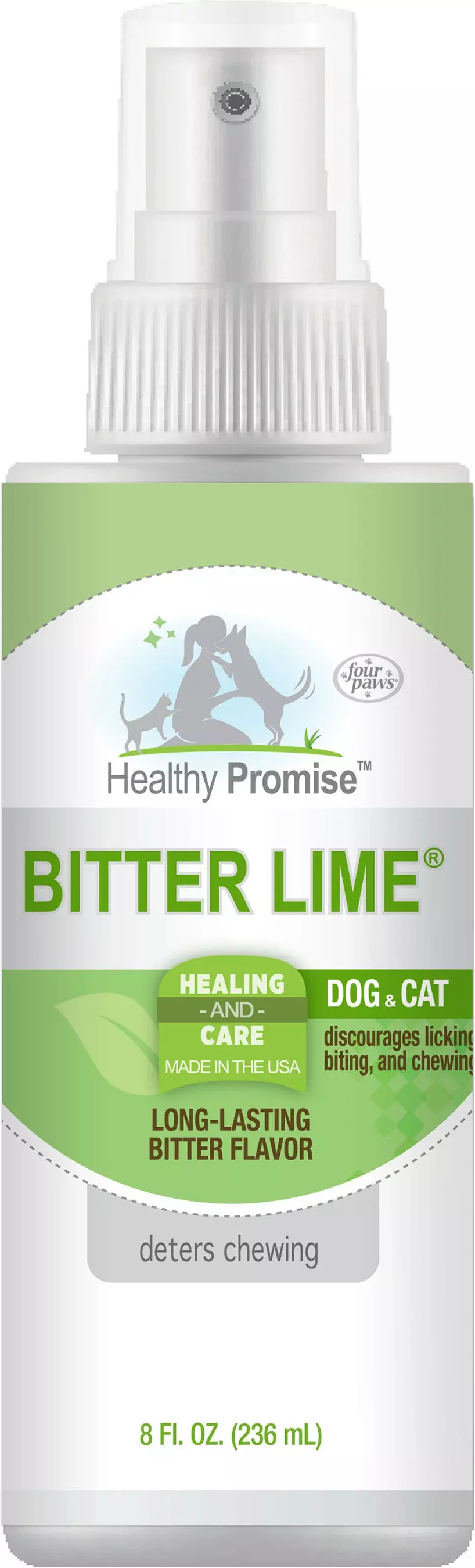 Four Paws Bitter Lime Taste Deterrent Spray