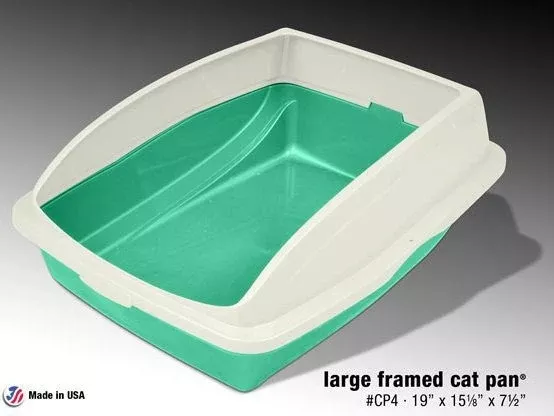 Framed Cat Litter Pan LG