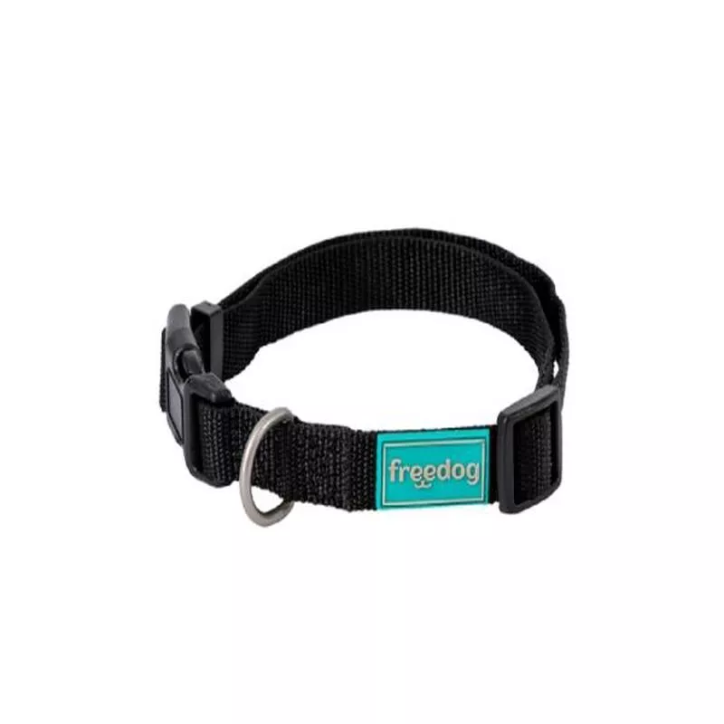 Freedog Nylon Basic Collar Black20mm