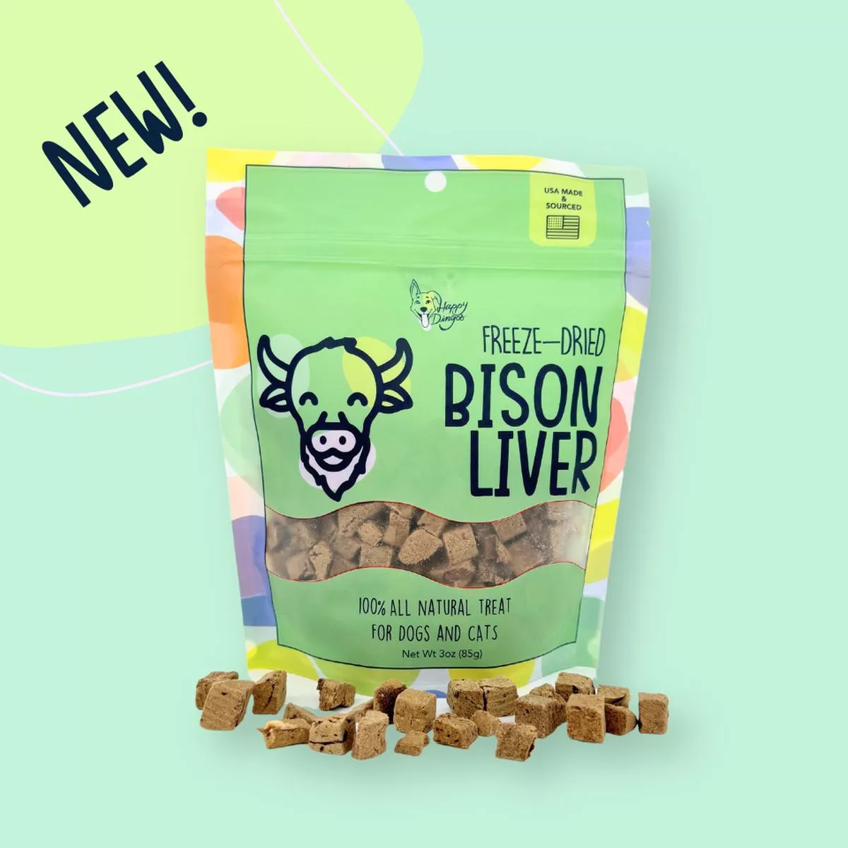 Freeze-Dried Bison Liver – 3oz