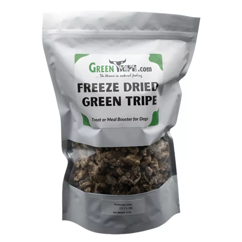 Freeze-Dried Green Tripe, Dog Treats