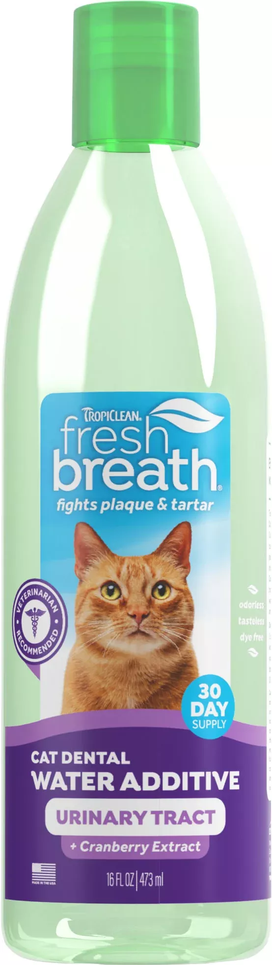 Fresh Breath Water Additive W/ Urinary Support Cat