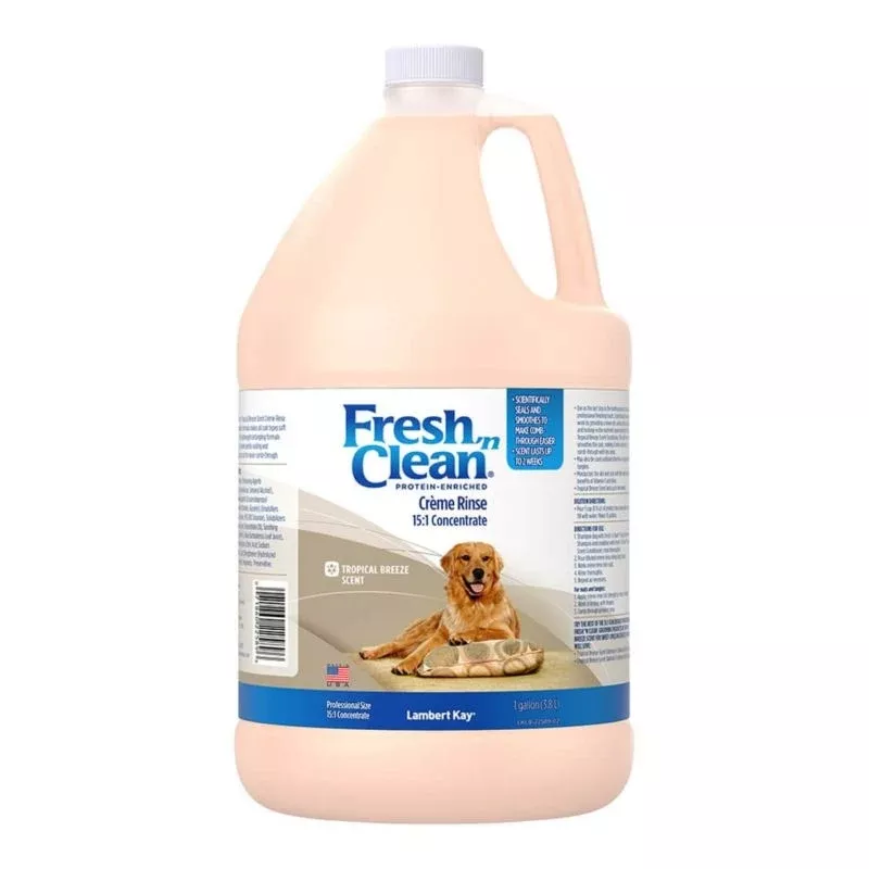 Fresh N Clean Creme Rinse Tropical Breeze Gallon