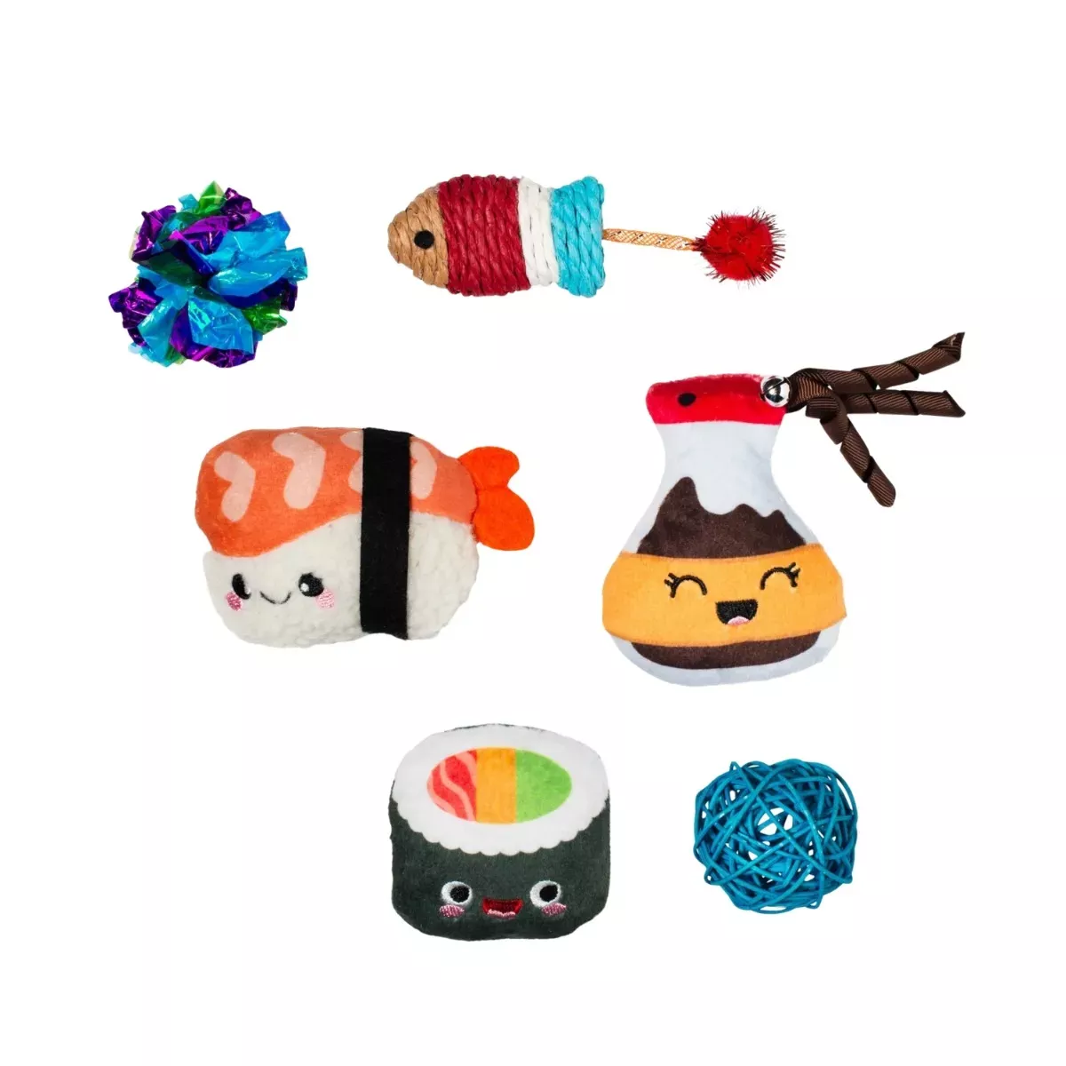 Fringe PetShop Mini Cat Toy Set - True Soymates