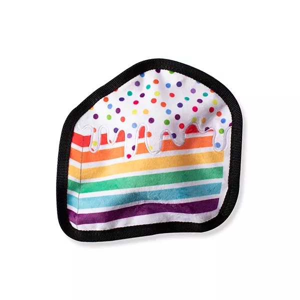 Fringe Petshop Piece-A-Cake Durable Dog Toy