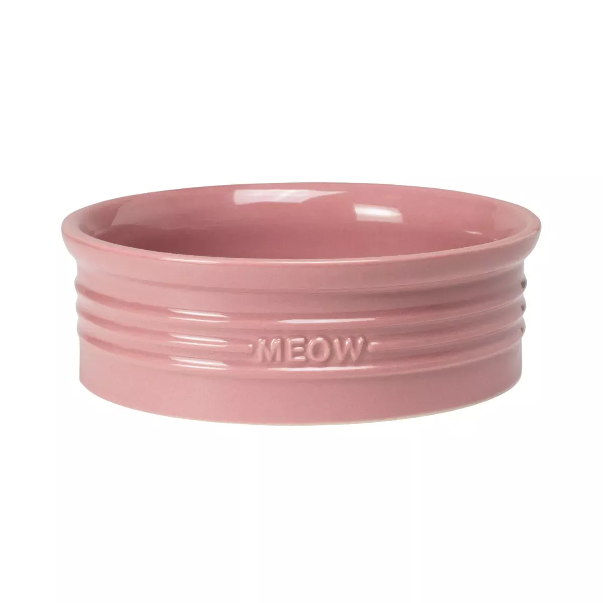 Fringe PetShop Stoneware Cat Bowl - Meow