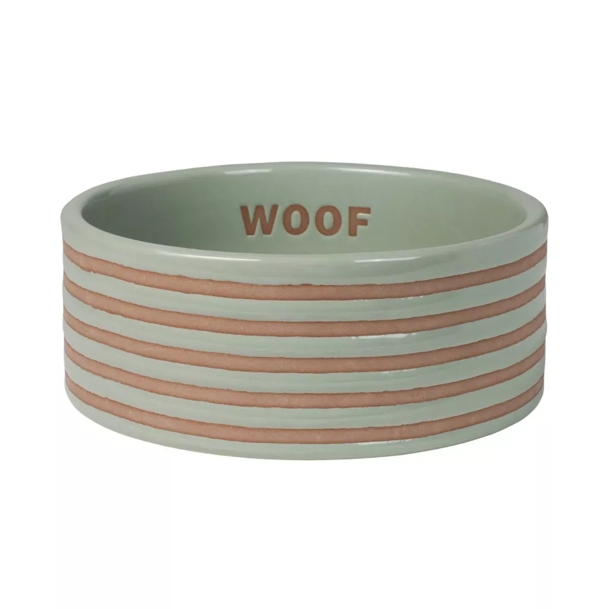 Fringe PetShop Stoneware Dog Bowl - Striped