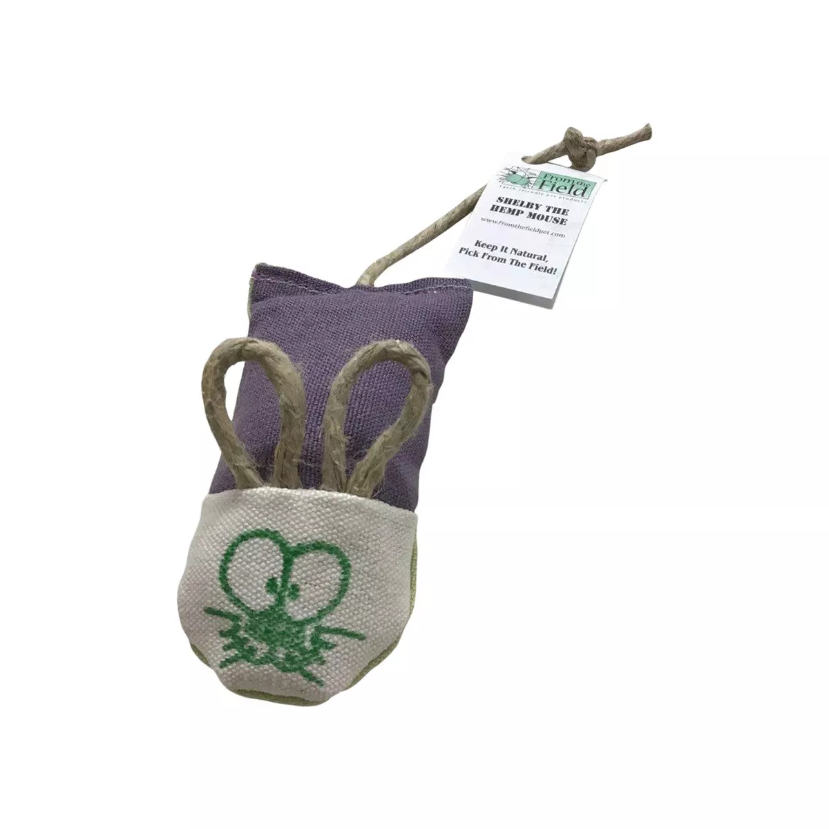 From the Field Shelby the Hemp Mouse Cat Toy