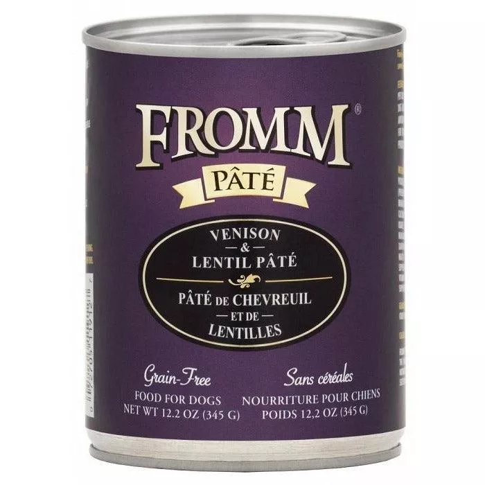 Fromm Canned Dog Food Venison & Lentil Pate