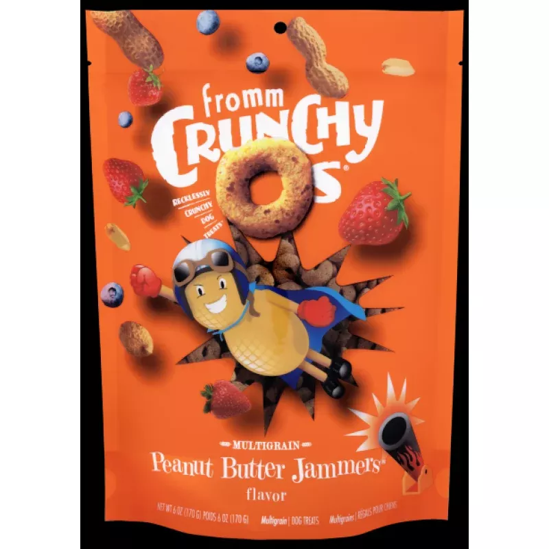 Fromm Crunchy O’s Peanut Butter Jammers Dog Treats
