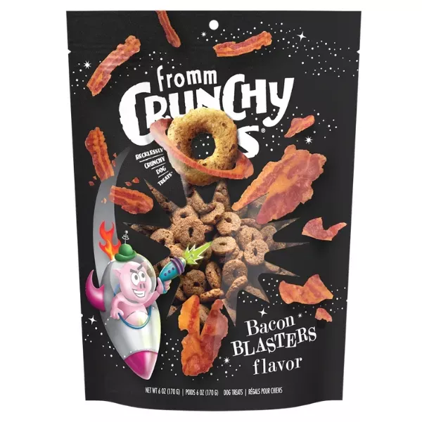 Fromm Crunchy Os Grain-Free Dog Treats - Bacon Blasters