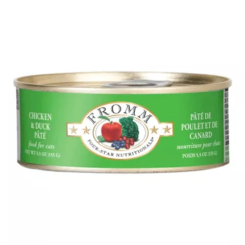 Fromm Four Star Canned Cat Food Chicken & Duck Pate
