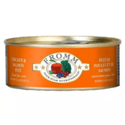 Fromm Four Star Canned Cat Food Chicken & Salmon Pate