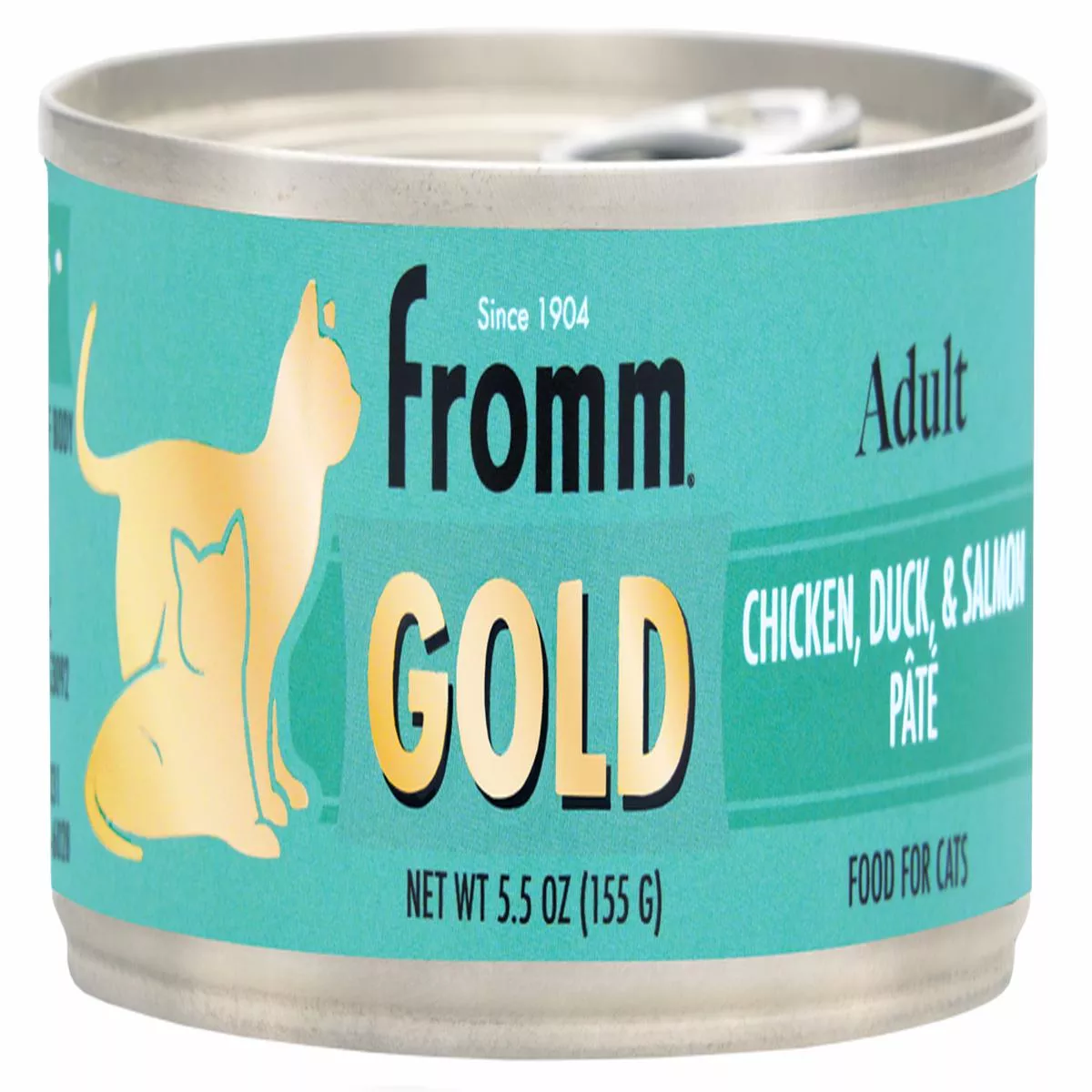 Fromm Gold Adult Chicken, Duck, & Salmon Pt Cat Food