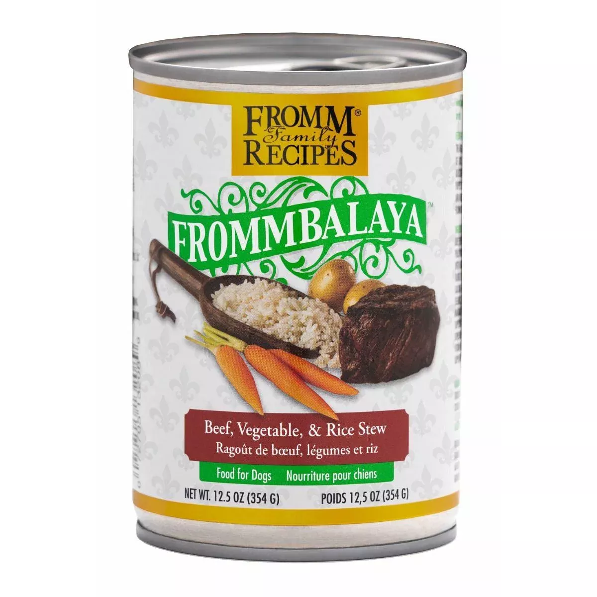 Frommbalaya Canned Dog Food Beef, Veg & Rice Stew