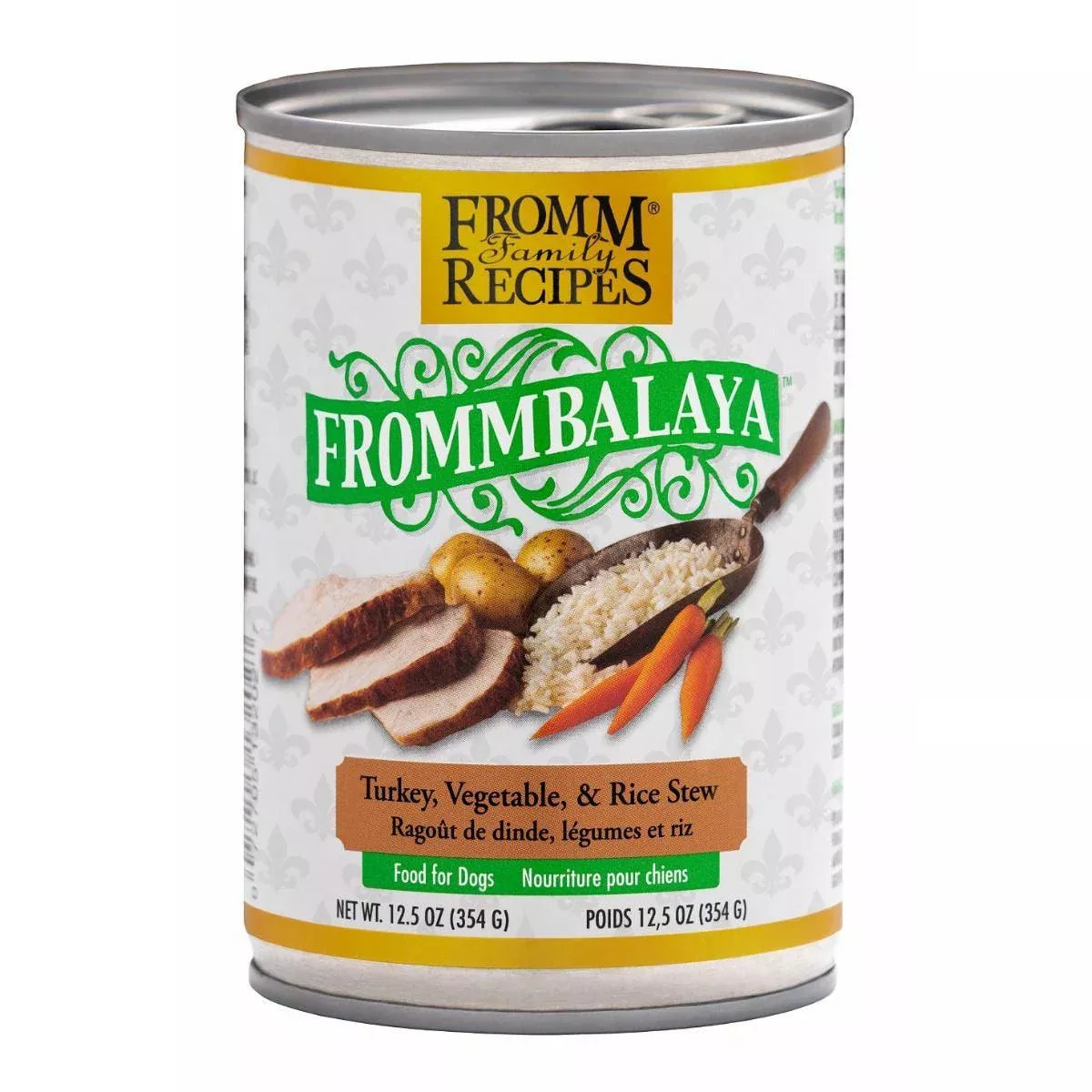 Frommbalaya Canned Dog Food Turkey, Veg & Rice Stew