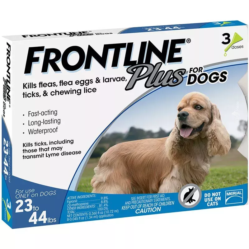 Frontline Plus, For Dogs 23-44 lbs.
