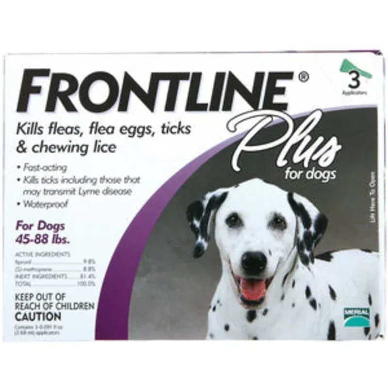 Frontline Plus for Dogs Large 45-88lb – Farm Supplies, Livestock Feed, Pest Control Solutions and Essential Ranch Equipment Online
