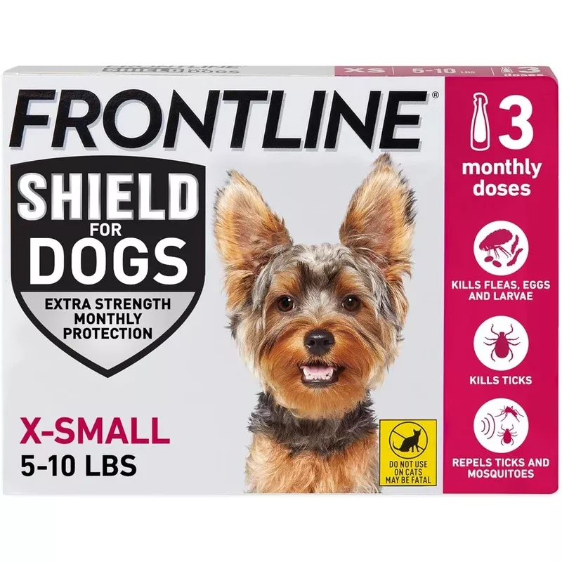 Frontline Shield Flea & Tick Treatment for X-Small Dogs 5-10 lbs. 3pk – Transform Your Backyard into a Wildlife Oasis for All Creatures
