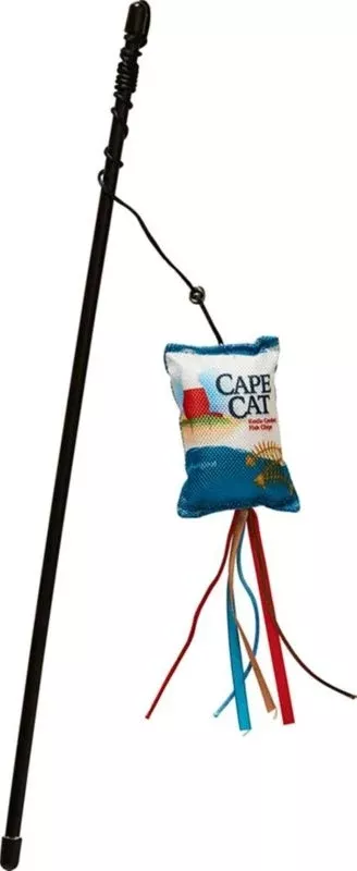 Fun Food Cape Cat Wand Cat Toy