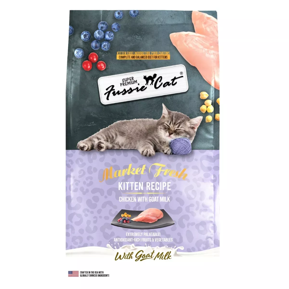 Fussie Cat Market Fresh Dry Food - Kitten Recipe