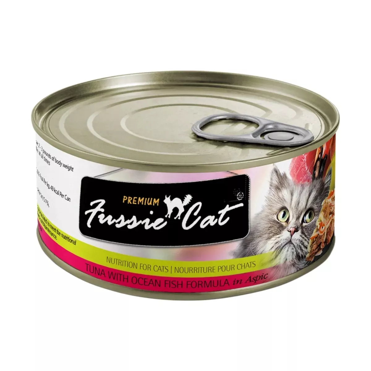 Fussie Cat Premium Wet Food - Tuna With Ocean Fish