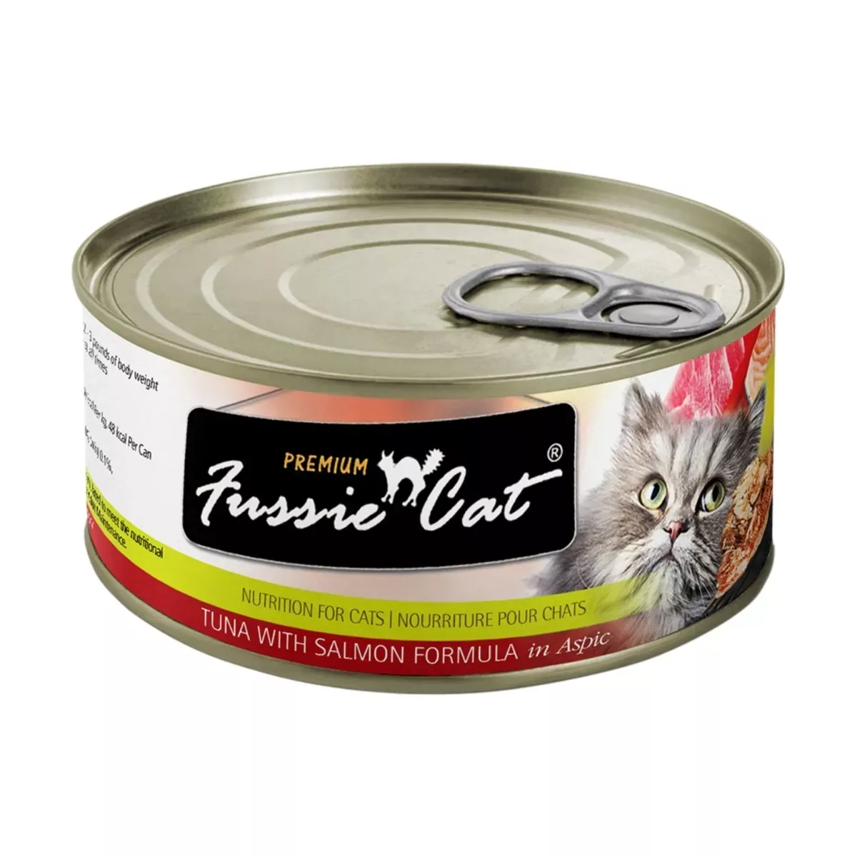 Fussie Cat Premium Wet Food - Tuna With Salmon