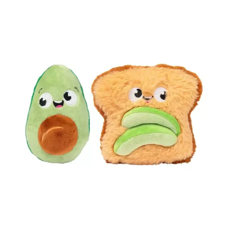 FuzzYard – Dog Toy Avocado & Toast