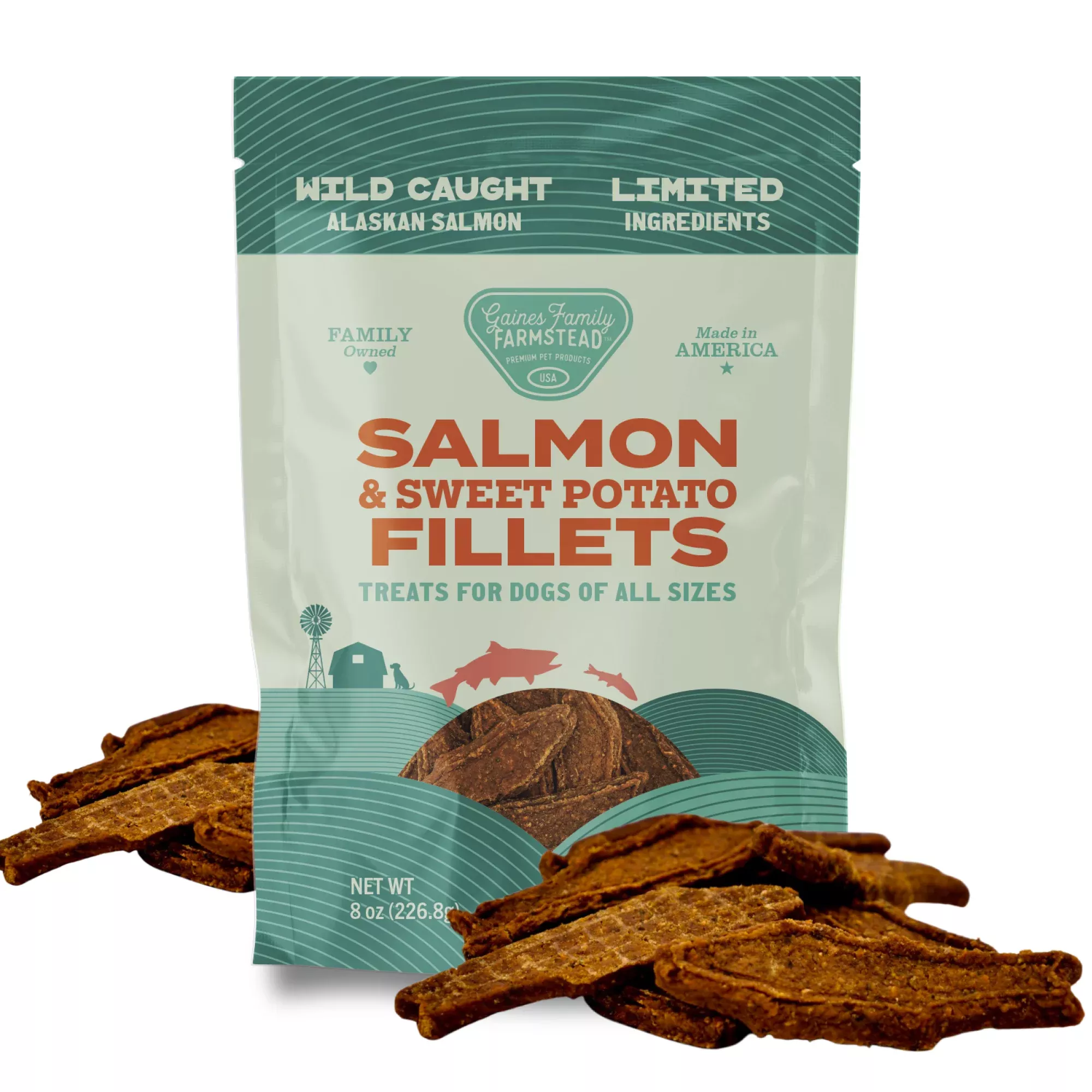 Gaines Family Salmon & Sweet Potato Filets 8oz