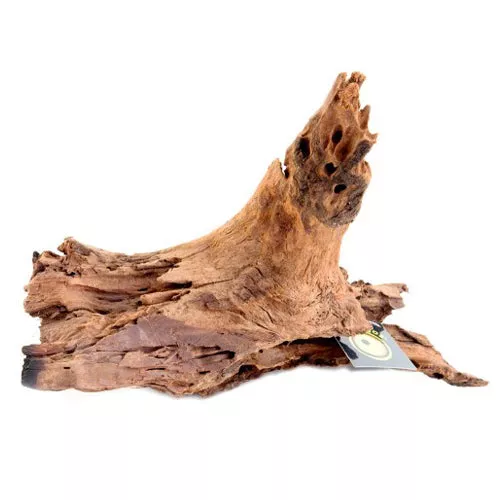 Galapagos, Galapagos Sinkable Driftwood, Brown, 1 Each/3-6 in, XS