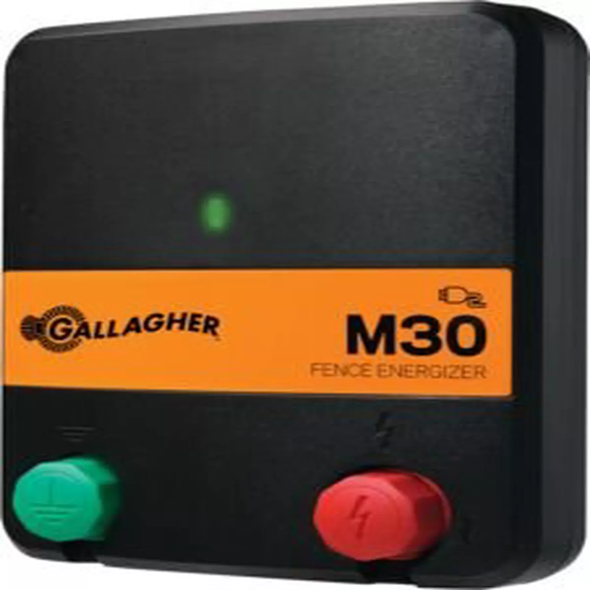 Gallagher M30 Mains Electric Fence Energizer 5 Mile / 20 Acre, 0.3 Joules
