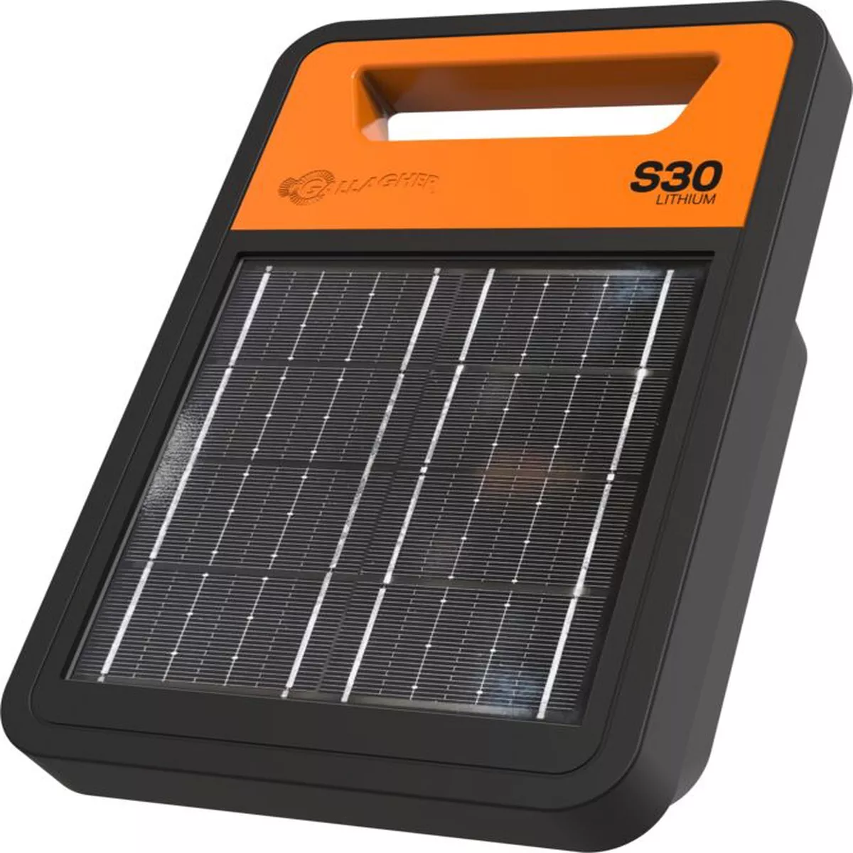 Gallagher S30 Lithium Solar Fence Energizer 20 Mile / 60 Acre, Portable