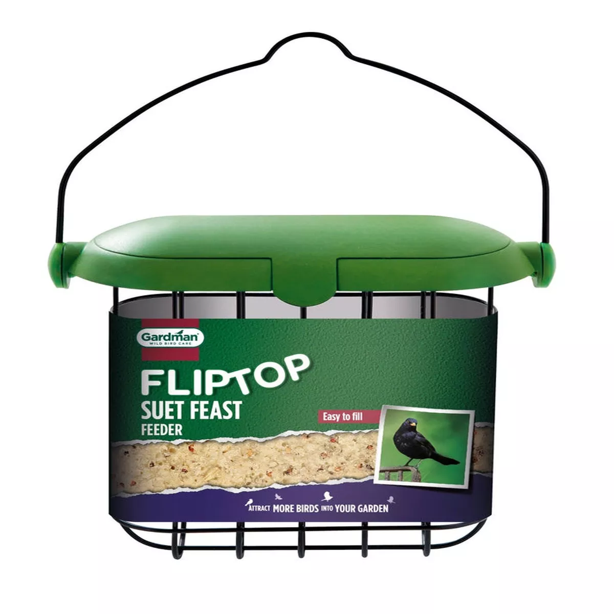 Gardman Flip Top Suet Feast Feeder