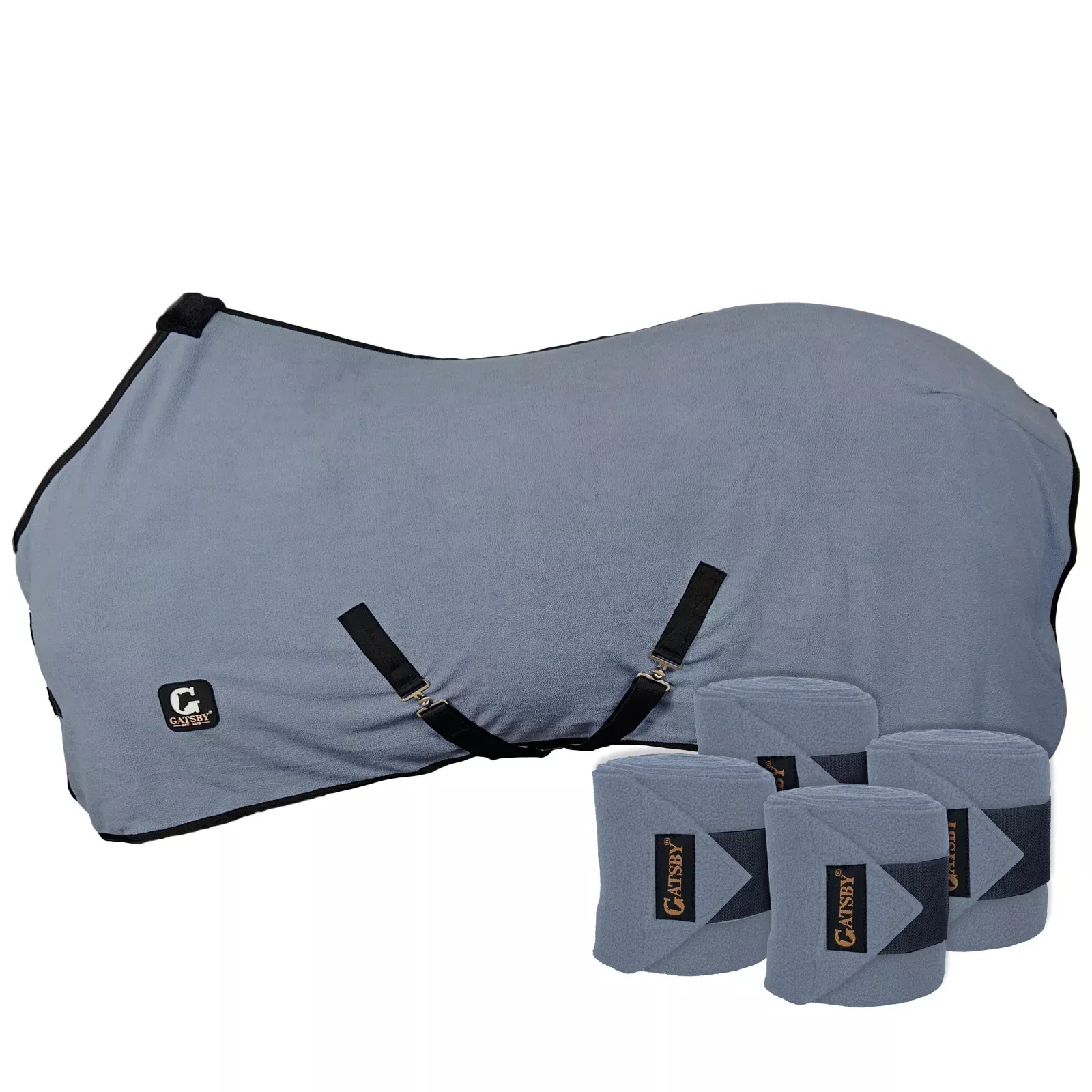 Gatsby Fleece Dress Sheet & Matching Polo Wrap Set