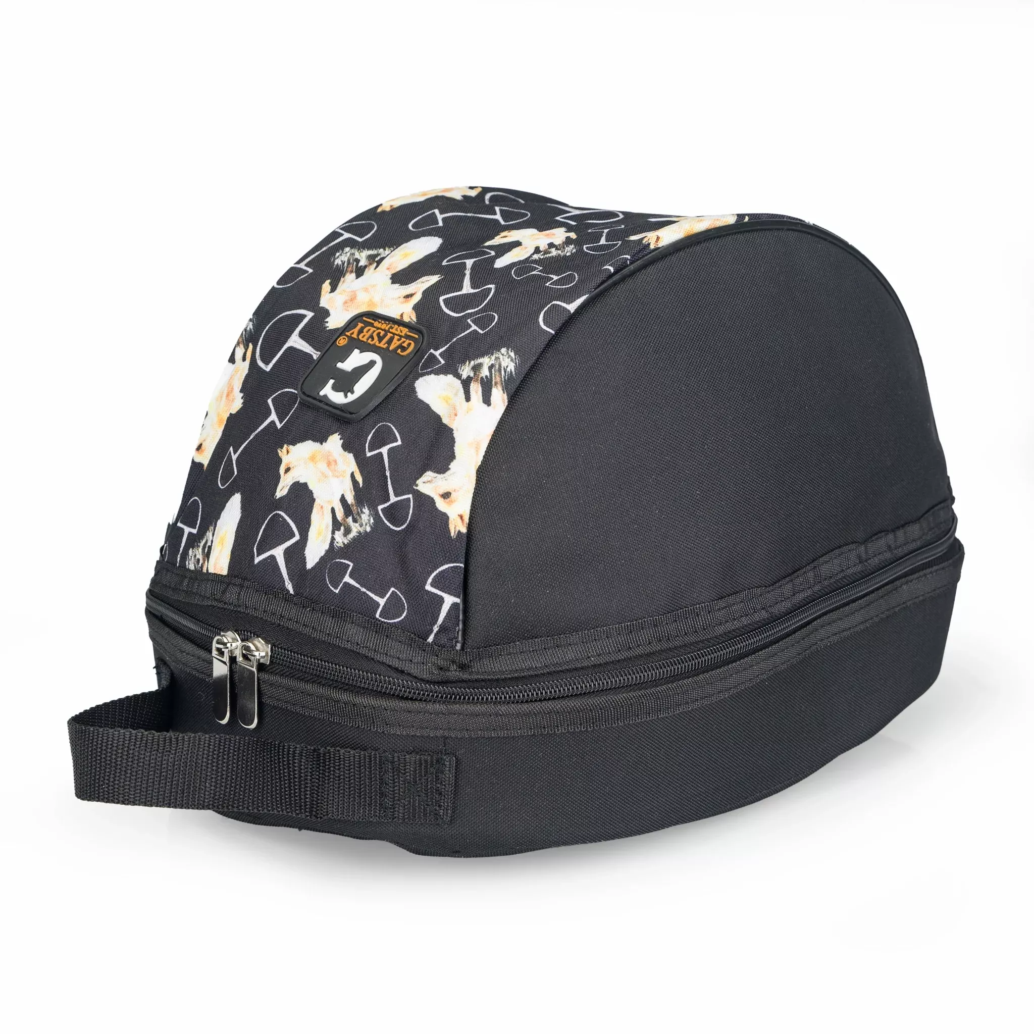 Gatsby Print Nylon Helmet Case