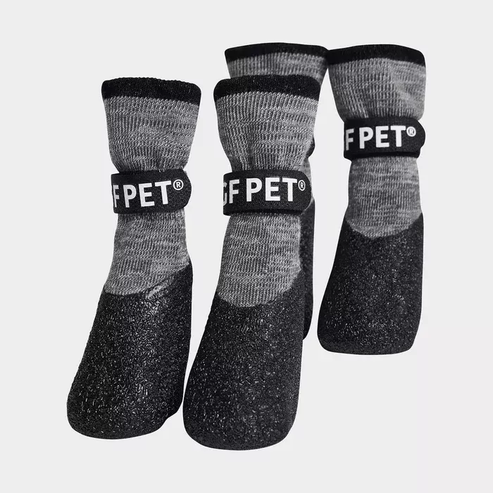 GF Pet Boots For Dogs All Terrain Black