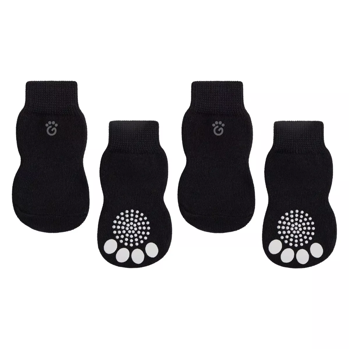 GF Pet Indoor Anti-Slip Pet Socks - 4 Pack