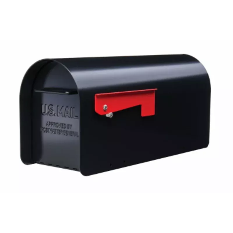 Gibraltar Iron Side Post-Mount Mailbox, Black, Large – Farm Supplies, Livestock Feed, Pest Control Solutions and Essential Ranch Equipment Online
