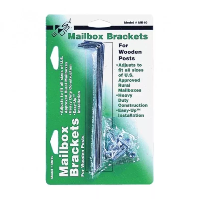 Gibraltar Mailbox Mounting Brackets for Wooden Posts, 5.75 in. X 1 in., Includes 4 Brackets – Farm Supplies, Livestock Feed, Pest Control Solutions and Essential Ranch Equipment Online