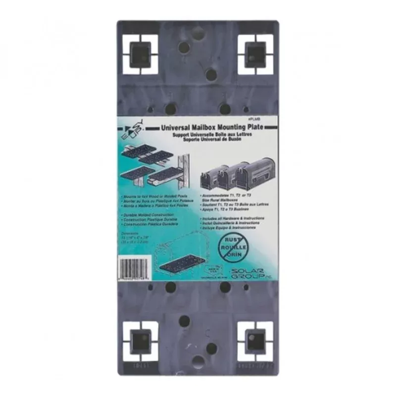 Gibraltar Mailbox Mounting Plate, Universal Fit – Farm Supplies, Livestock Feed, Pest Control Solutions and Essential Ranch Equipment Online