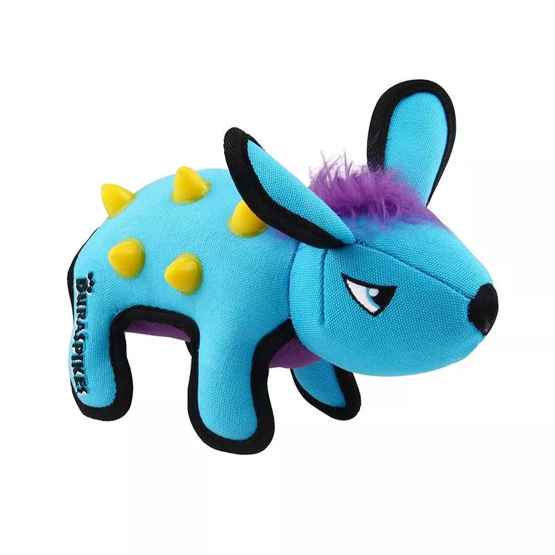 Gigwi – Duraspikes Extra Durable Coon Dog Toys – Light Blue