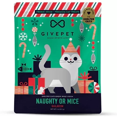 GivePet Christmas Cat Treats - Salmon