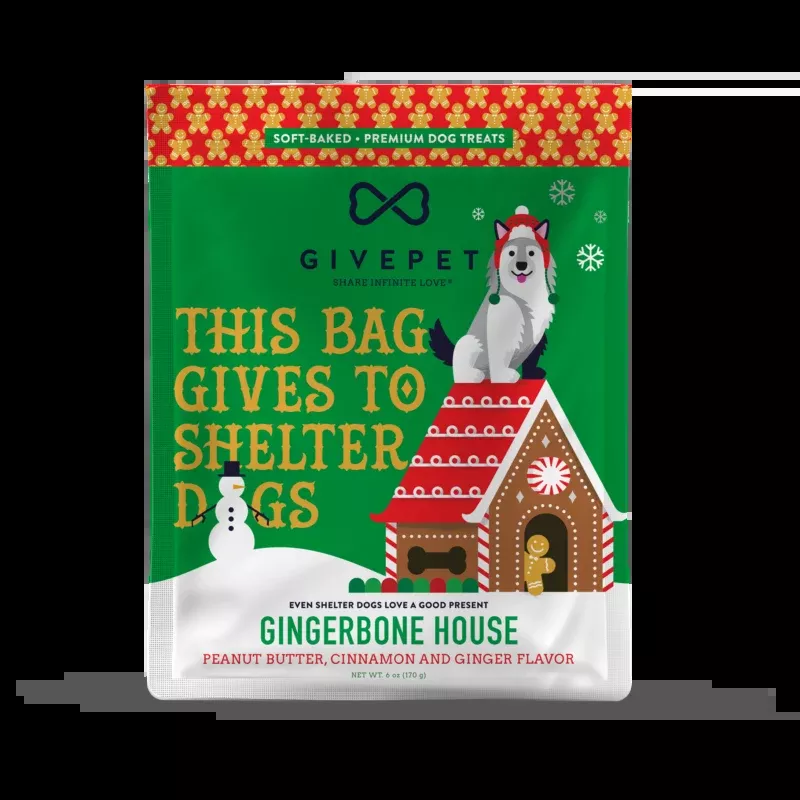 GivePet Gingerbone House
