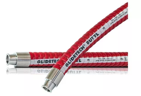 Glidetech Butyl Transfer Hose Assembly (Tri-Clamp)