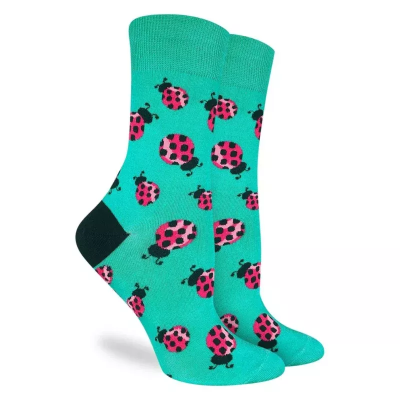Good Luck Sock – Women’s Ladybugs | Fun Socks
