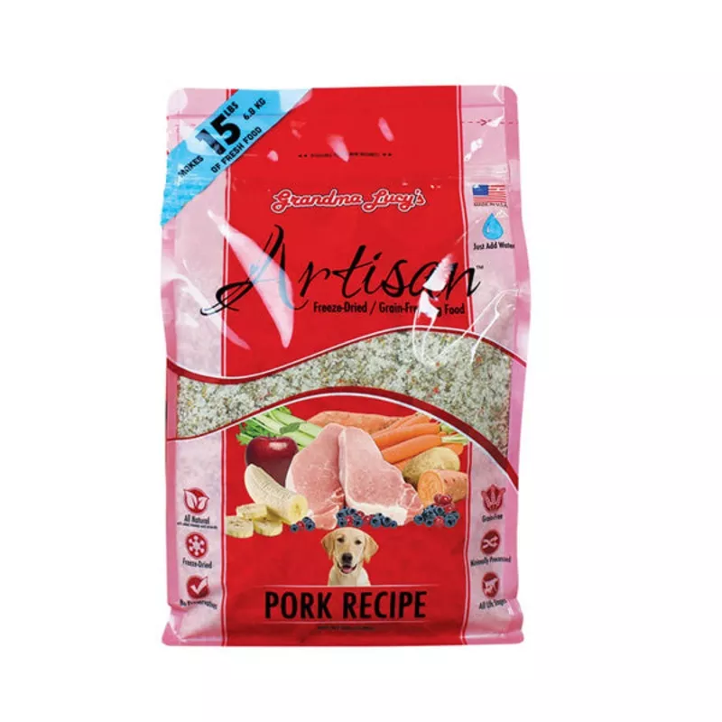 Grandma Lucy’s Grain Free Artisan Pork Freeze Dried 3 LB