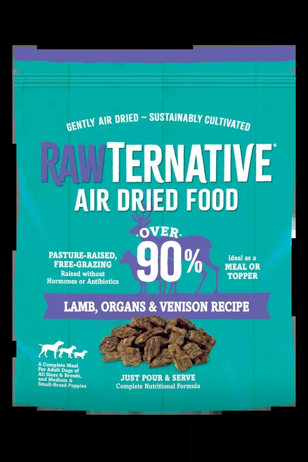Grandma Mae’s Air Dried RawTernative Lamb, Organs and Venison Recipe