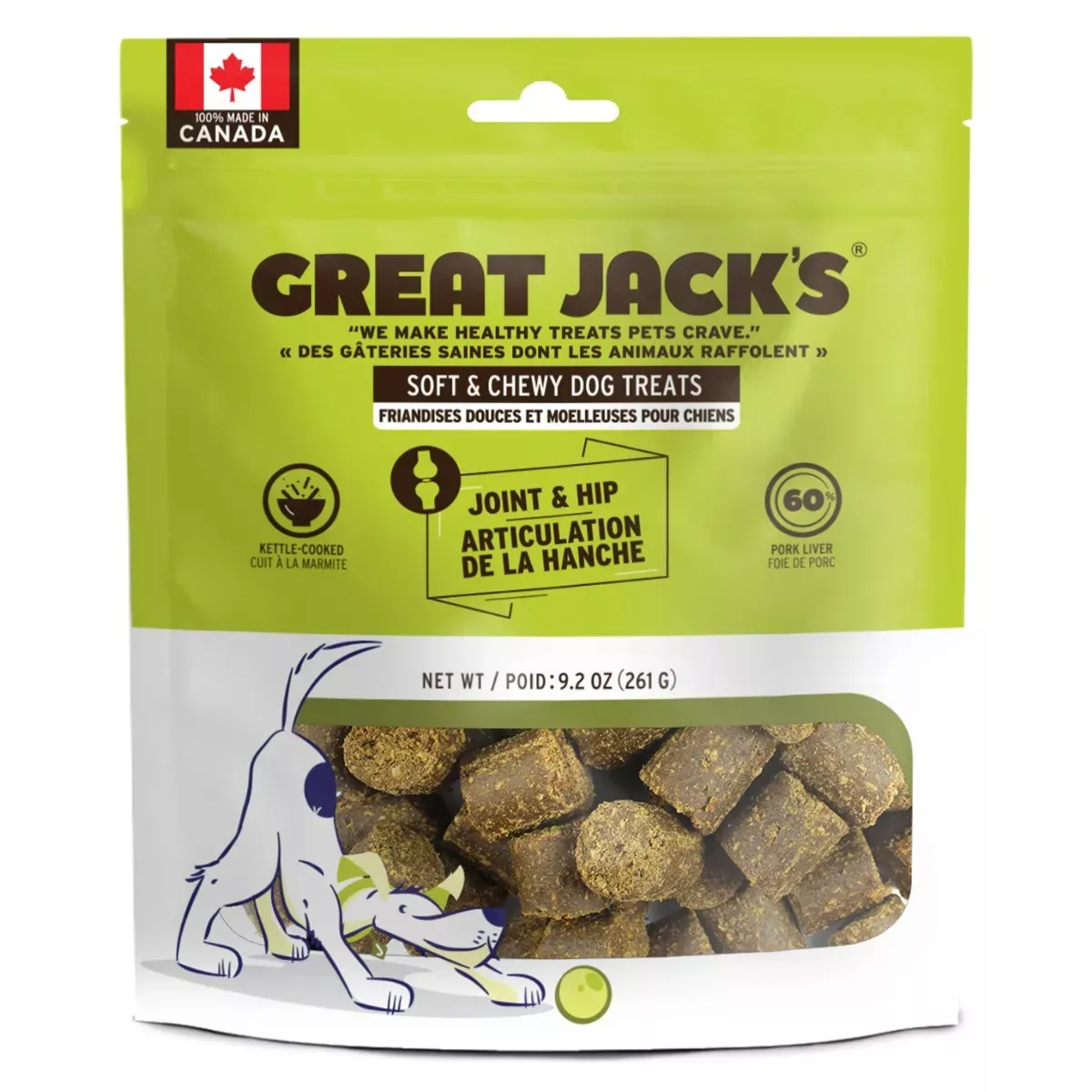 Great Jack's Soft & Chewy Dog Treats - Joint & Hip