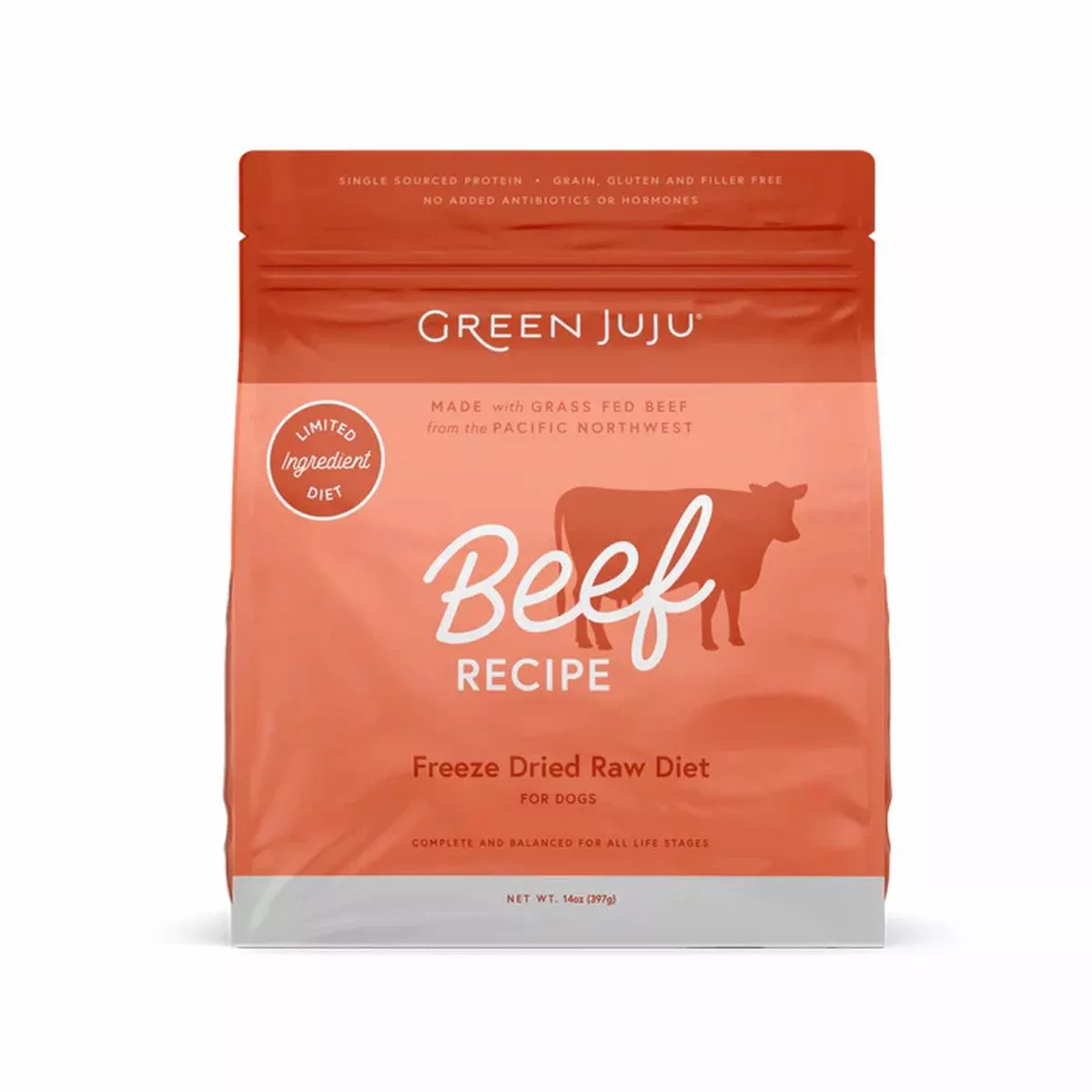 Green Juju Freeze Dried Raw Beef for Dogs
